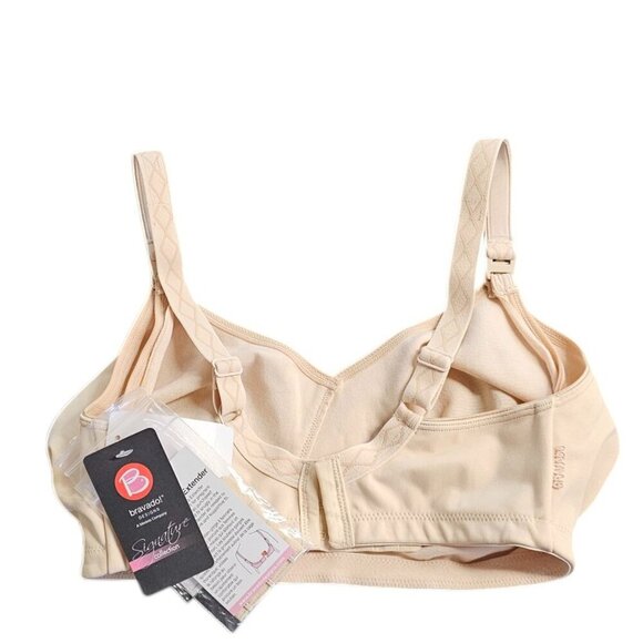 Bravado Nursing Bra, Removable Straps, Wireless, Nude, Size 32J/K, NWT - Picture 6 of 6